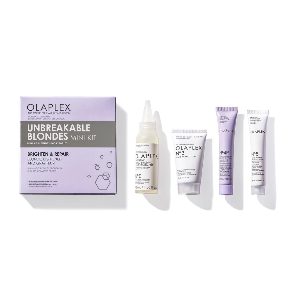 BNIB Unbreakable Blondes Mini Kit - Olaplex